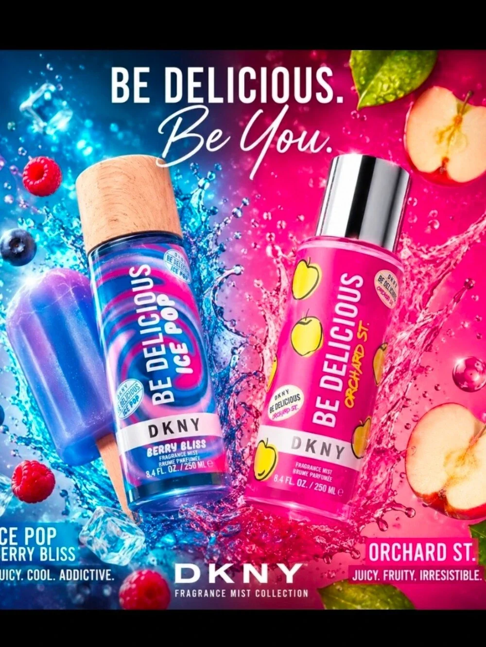 Dkny Be Delicious Fragrance Mist Bundle In Ice Pop&Orchard St